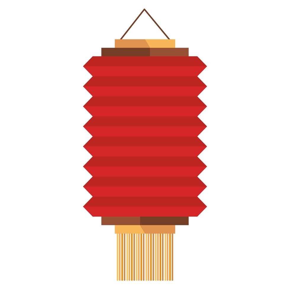 traditionele Chinese lamp vector