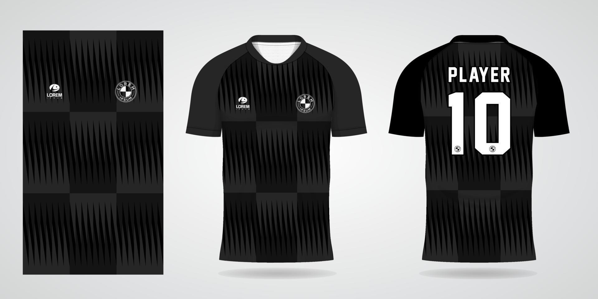 sporttrui-sjabloon voor het ontwerpen van voetbaluniformen vector