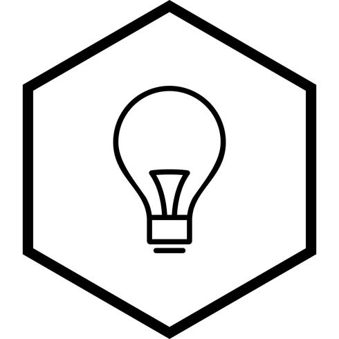 Bulb pictogram ontwerp vector