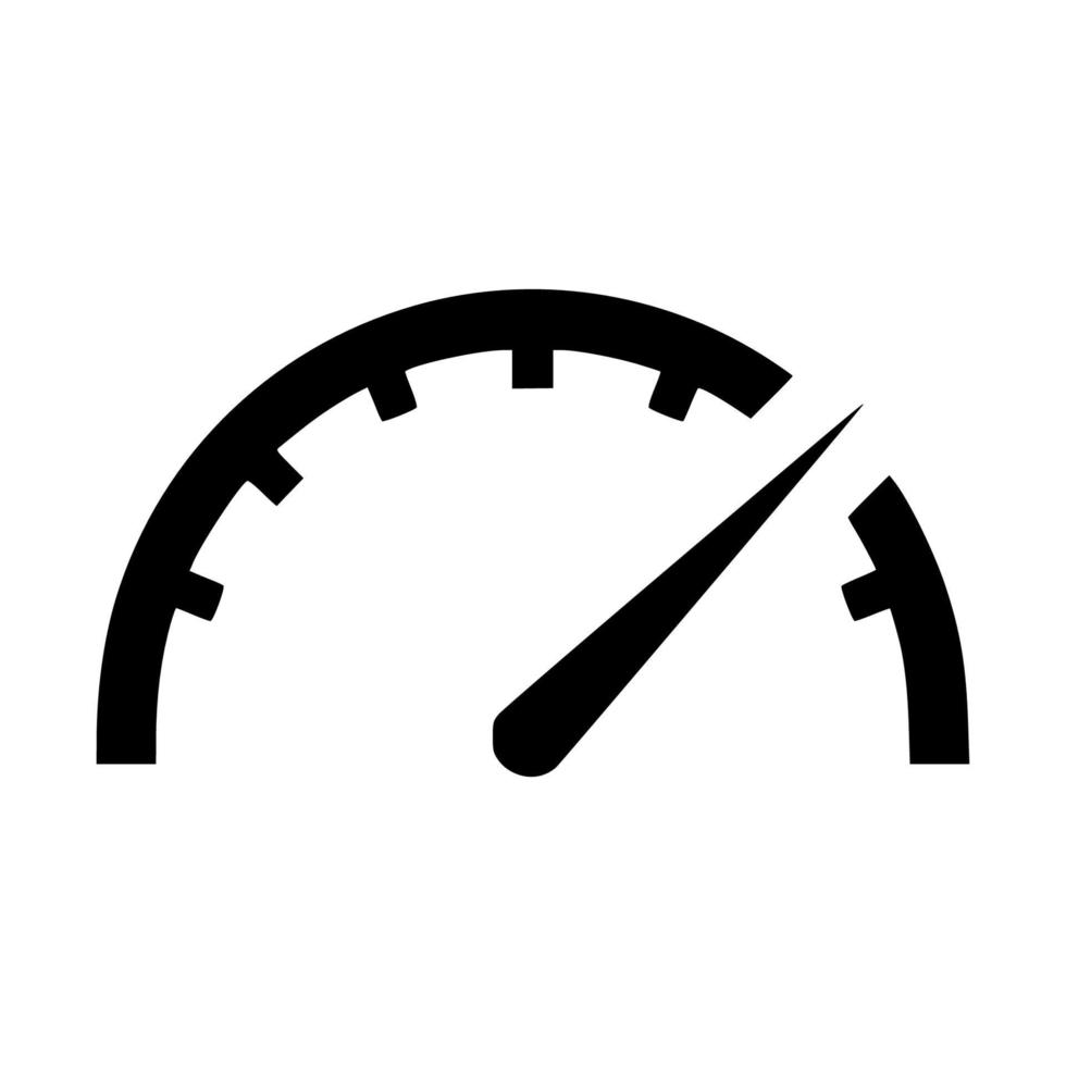 vector snelheidsmeter icoon