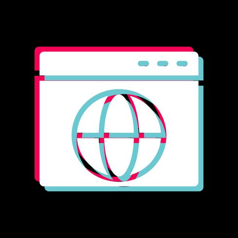 browser pictogram ontwerp vector