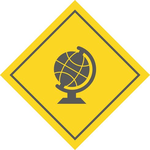 Globe pictogram ontwerp vector