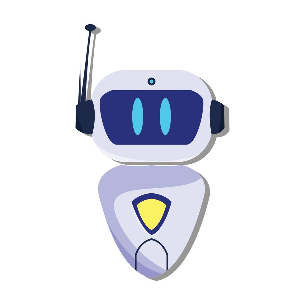 robot chatbot pictogram teken vector