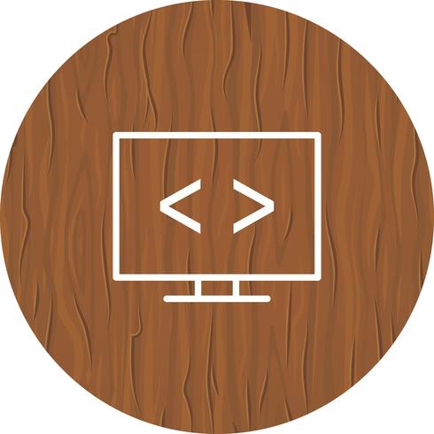 Code optimalisatie Icon Design vector