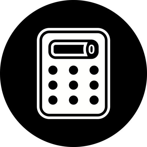 Calculator pictogram ontwerp vector