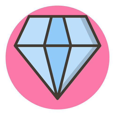 diamant pictogram ontwerp vector