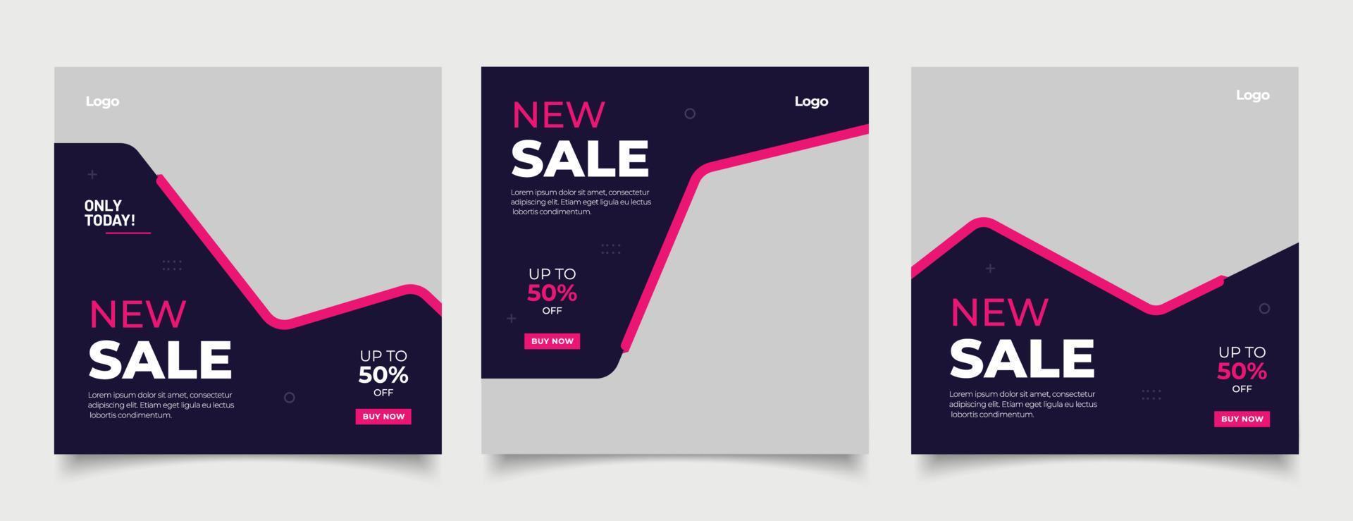 mobspeciale verkoopconcept bannersjabloon designile vector