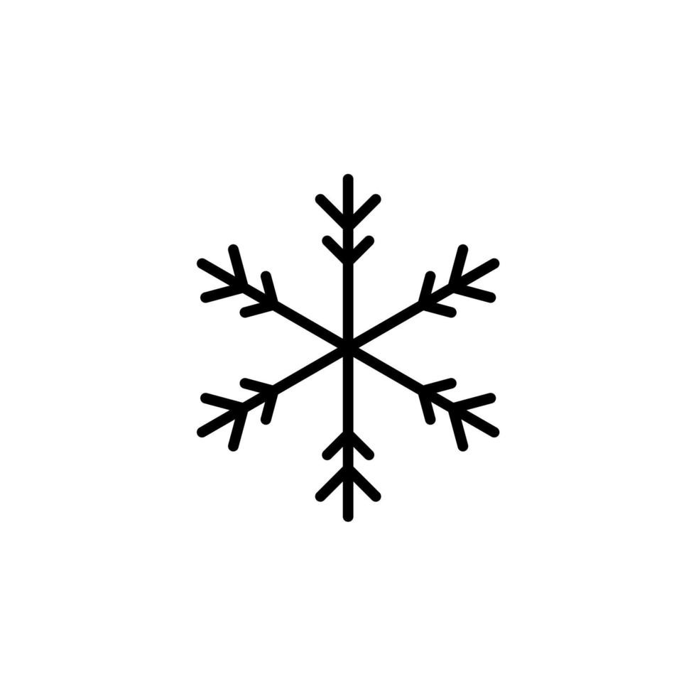 winter, sneeuwval, sneeuw, sneeuwvlok lijn pictogram, vector, illustratie, logo sjabloon. geschikt voor vele doeleinden. vector