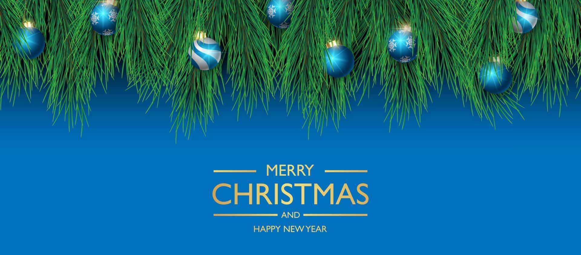 ontwerp van de achtergrond van de banner van Kerstmis op blauwe achtergrond, Kerstmis dekking achtergrond naadloze patroon, wenskaart, vectorillustratie vector