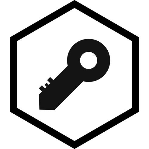 Key Icon Design vector