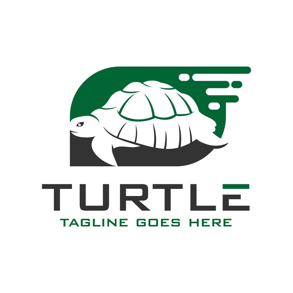 schildpad logo ontwerpsjabloon vector