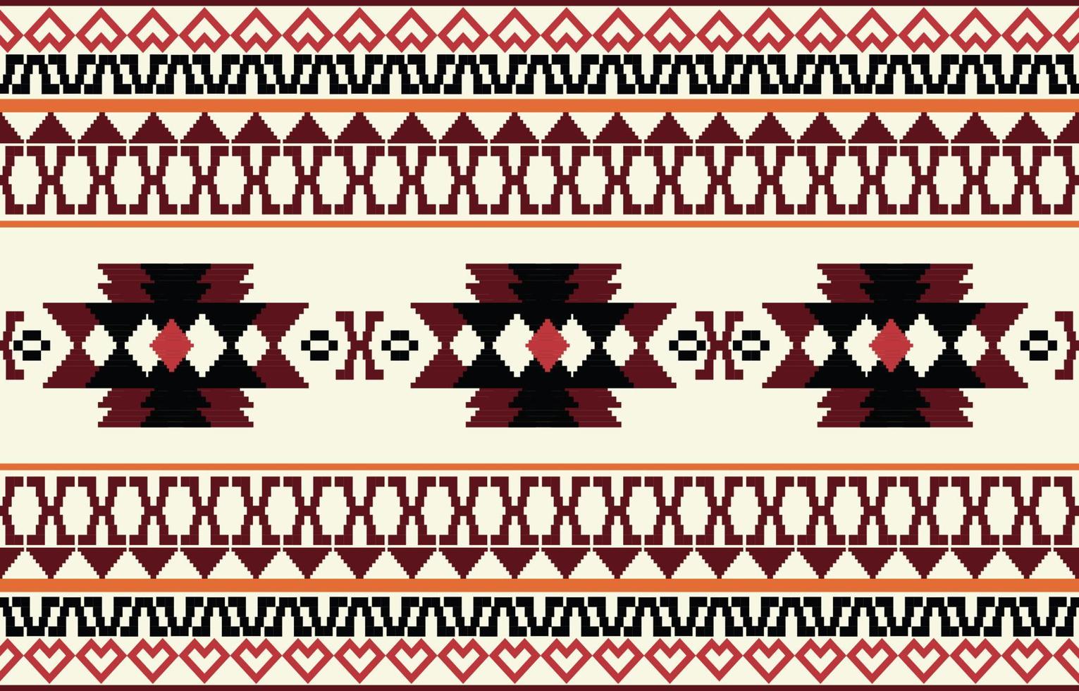 Azteekse tribal traditionele naadloze patroonafdruk vector