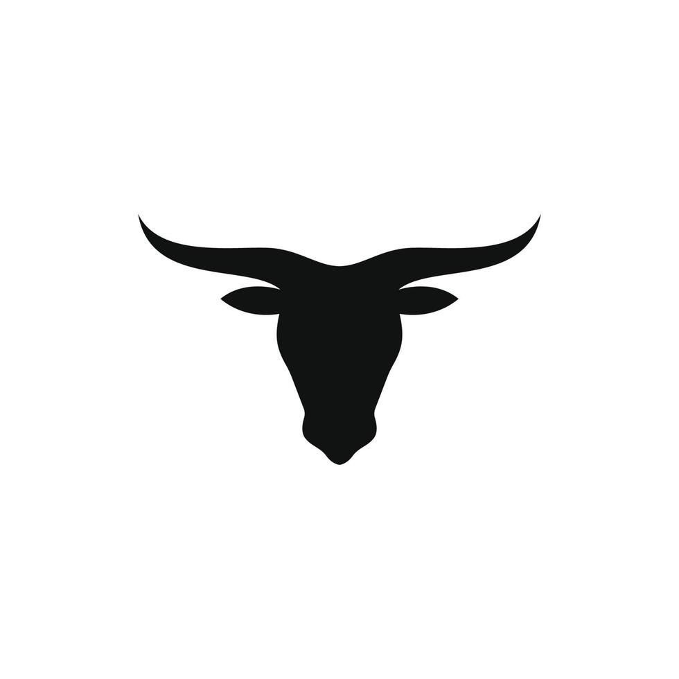 stier logo vector ontwerp