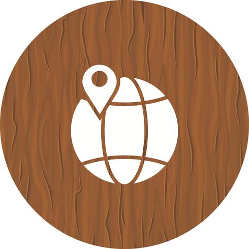 Globe pictogram ontwerp vector