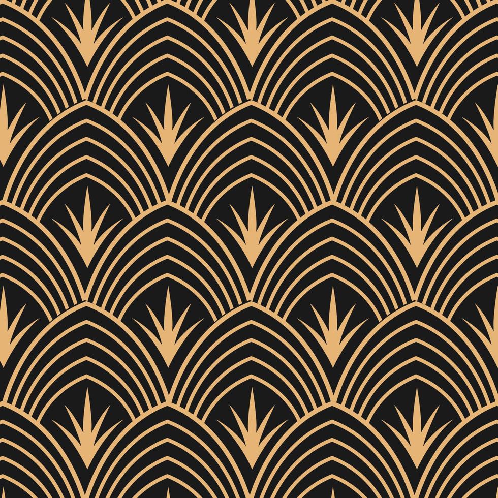 art deco patroon achtergrond vector