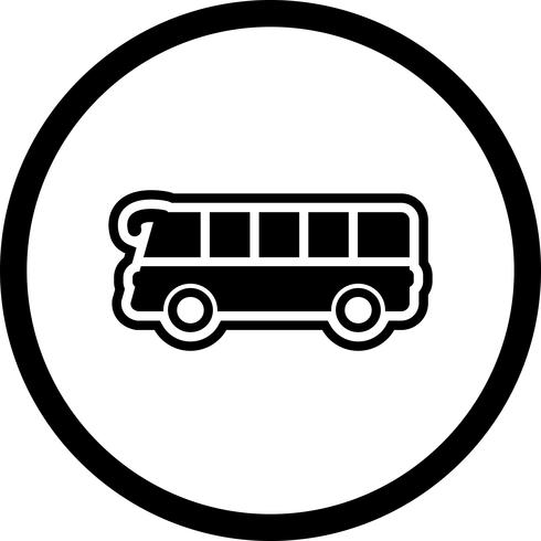 Bus pictogram ontwerp vector