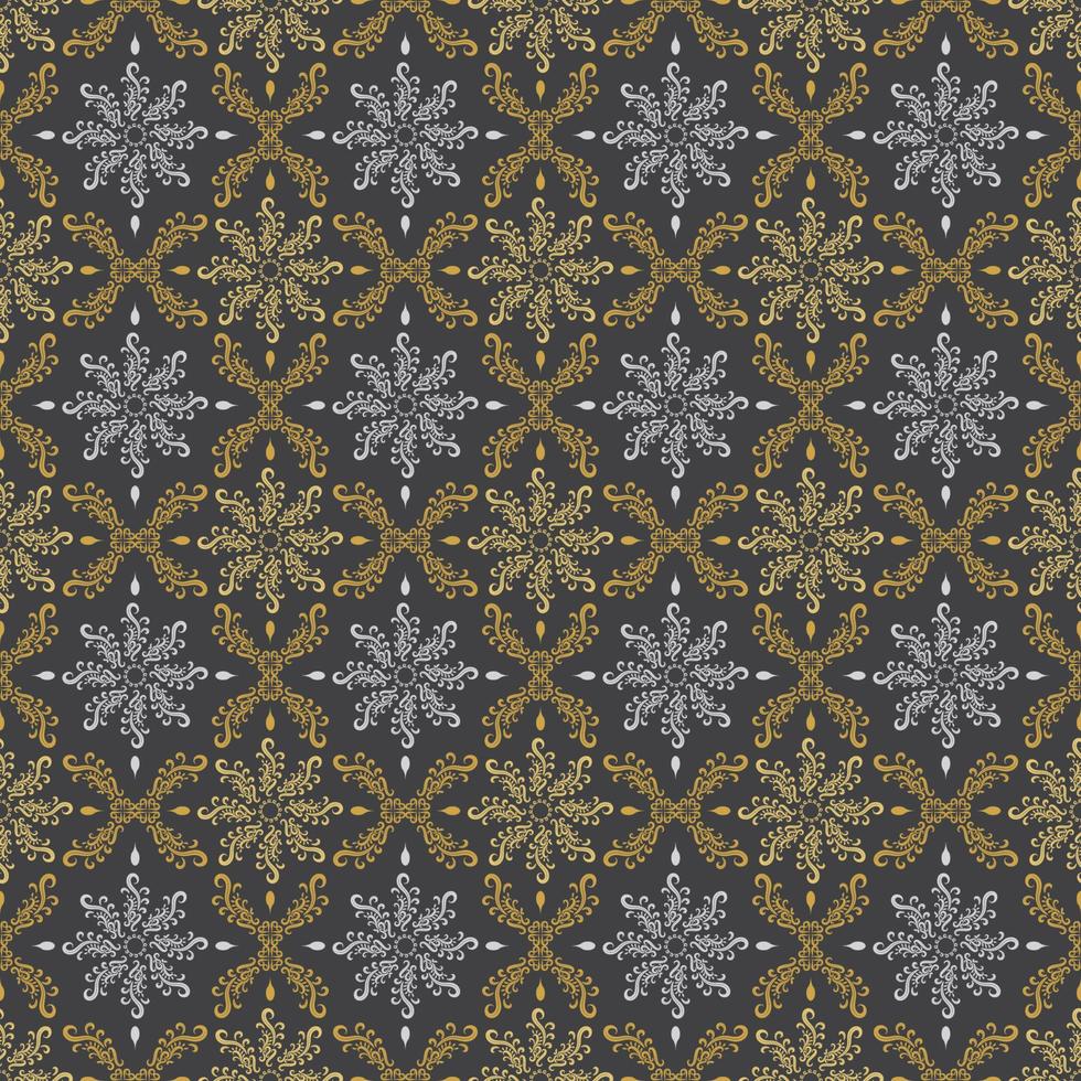 luxe vintage naadloos patroon vector