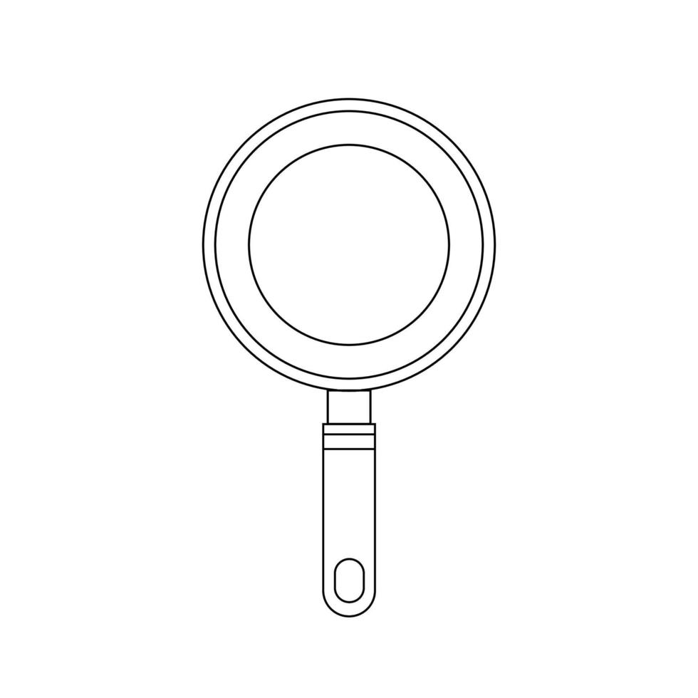keuken pan vector icon