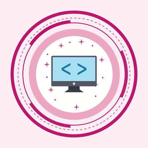 Code optimalisatie Icon Design vector