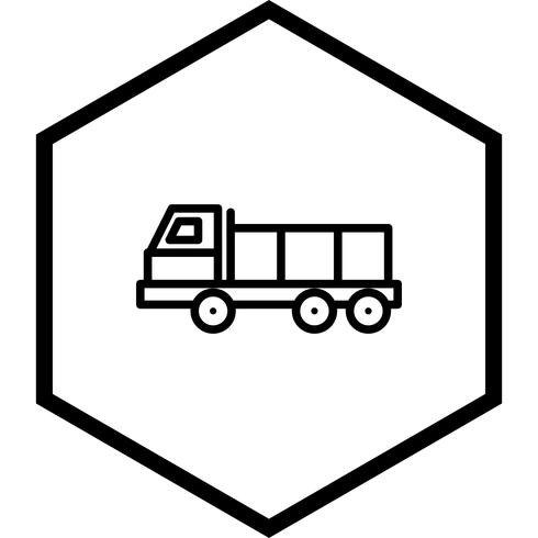 dumper pictogram ontwerp vector