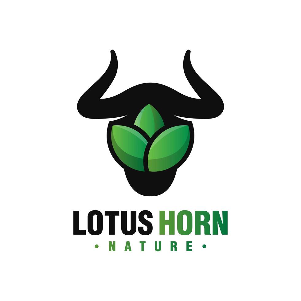 lotusbloem hoorn logo vector