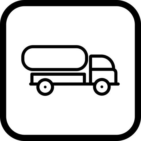 Tankwagen pictogram ontwerp vector