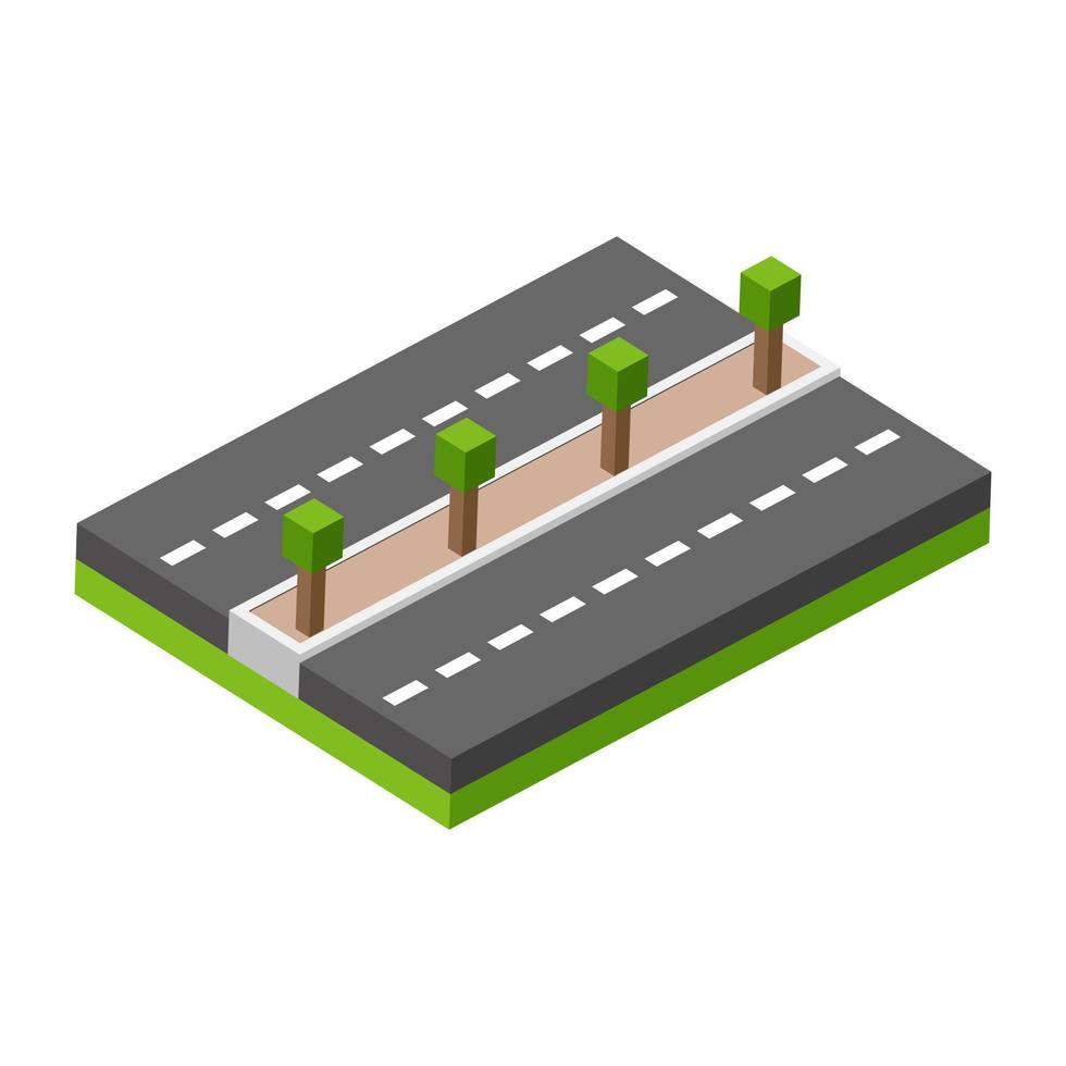 concepten voor stadswegen vector