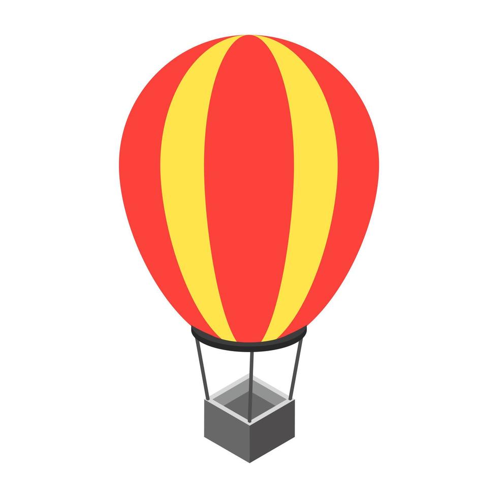 heteluchtballon vector