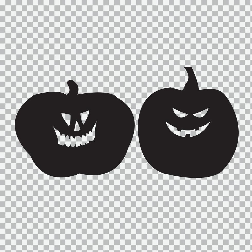 pompoen vector en pictogram halloween