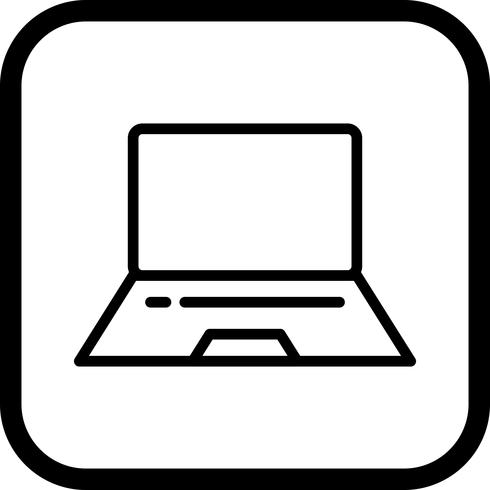 Laptop pictogram ontwerp vector