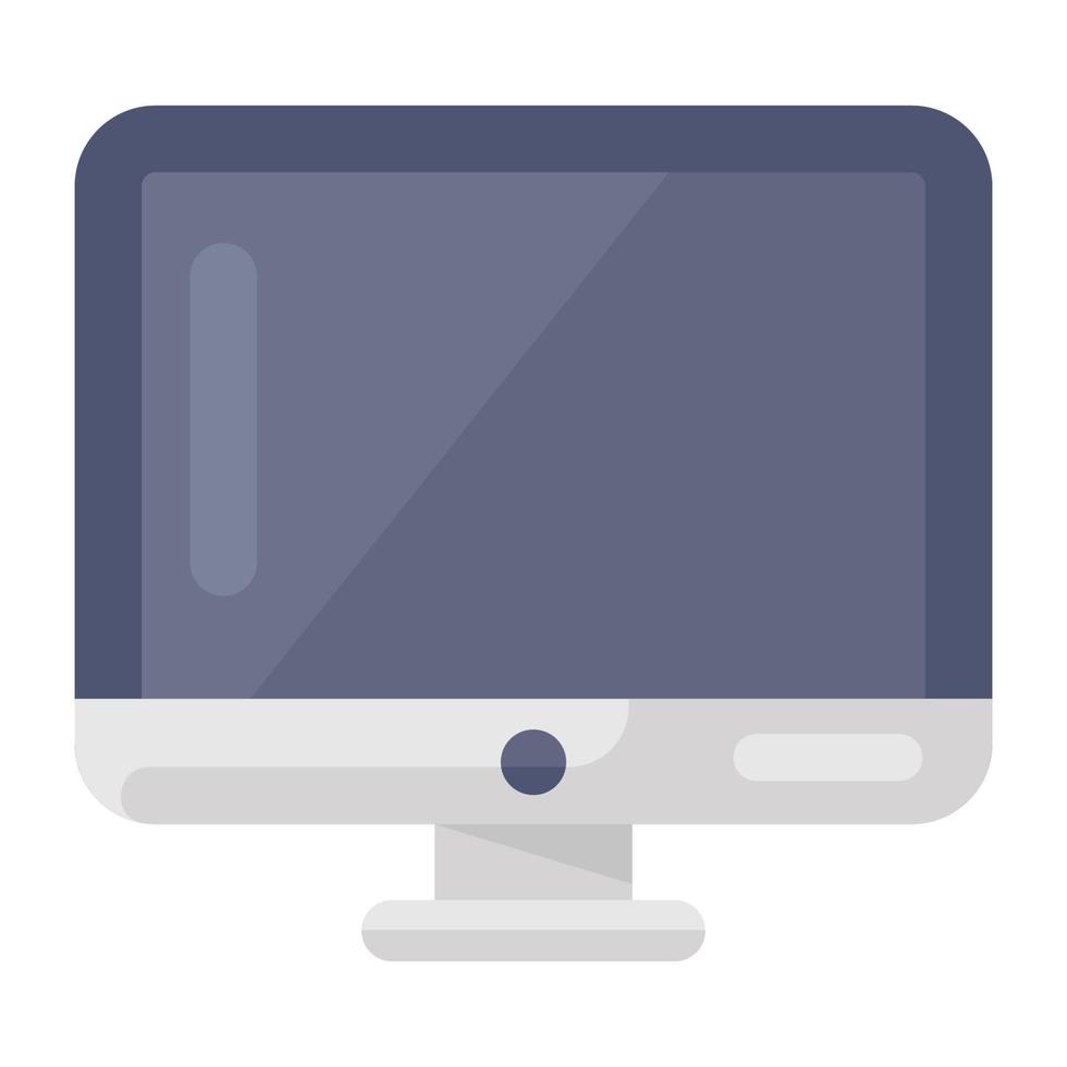 computer monitor icoon vector