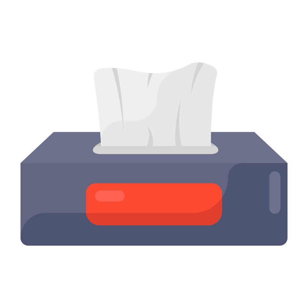 tissue box vector stijl