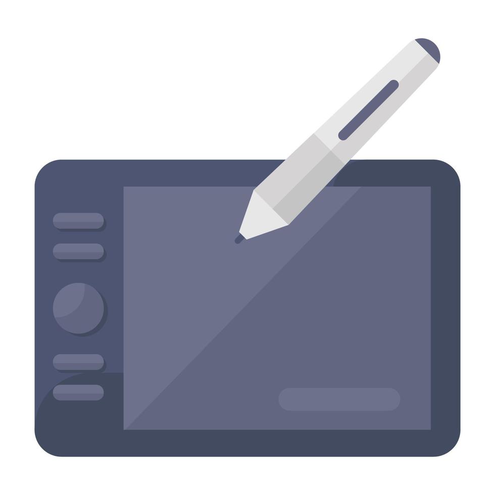 grafisch tablet icoon vector
