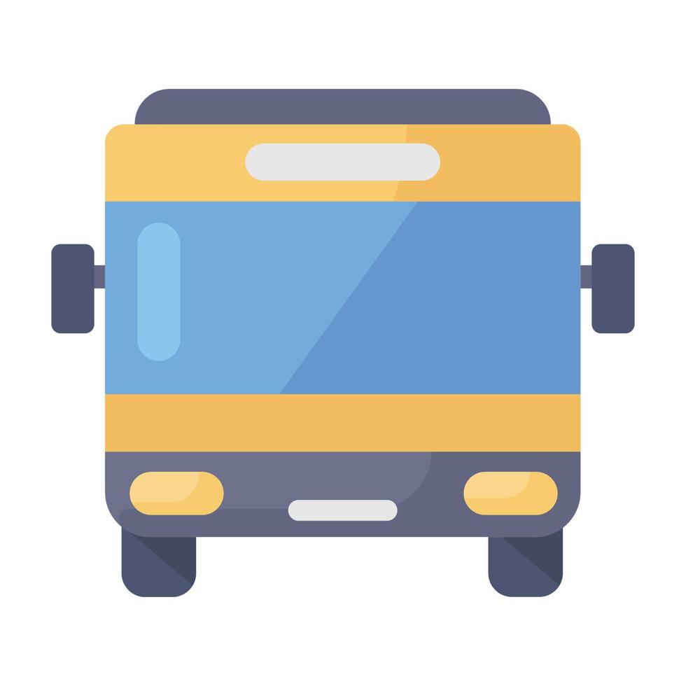 schoolbus in modern vector