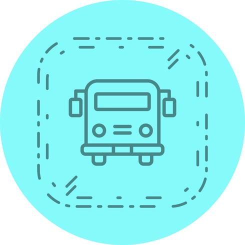 School bus pictogram ontwerp vector