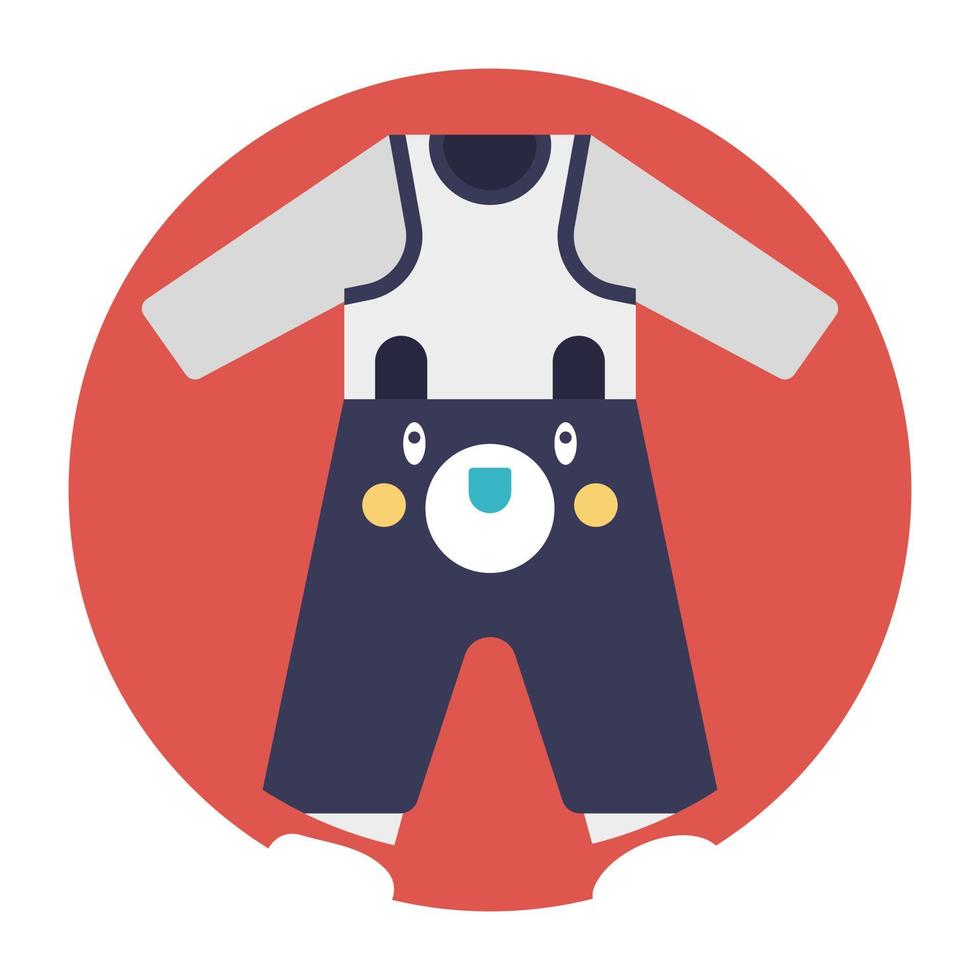 baby romper concepten vector