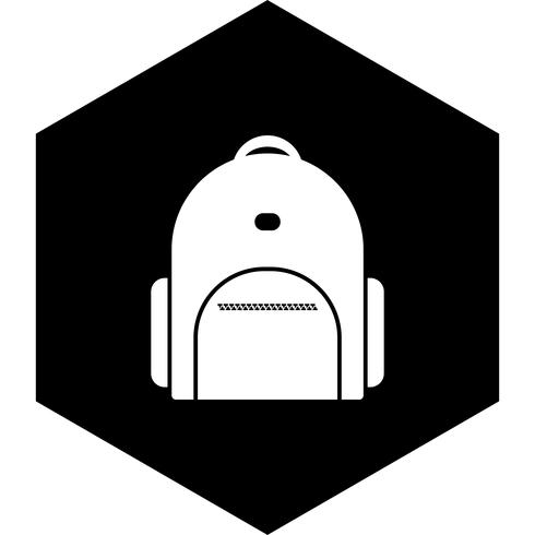 bagpack pictogram ontwerp vector