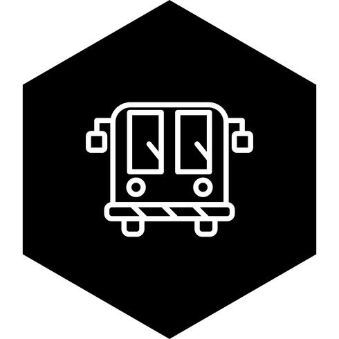 Luchthavenbus pictogram ontwerp vector