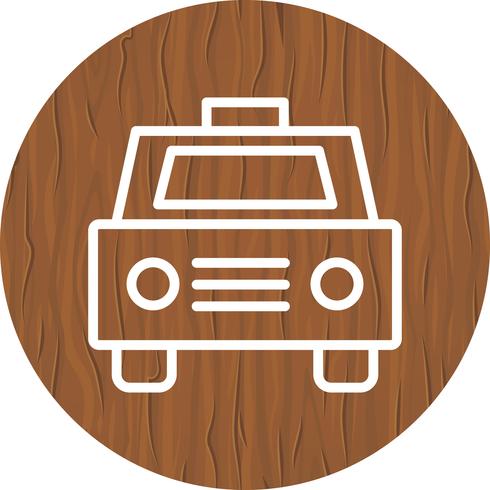 Taxi pictogram ontwerp vector