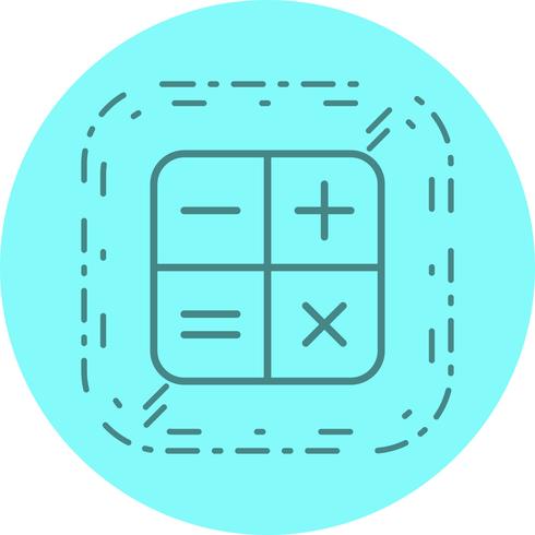Calculator pictogram ontwerp vector