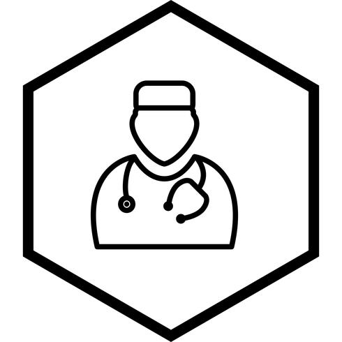 Doctor pictogram ontwerp vector