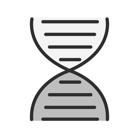 Genetica Icon Design vector