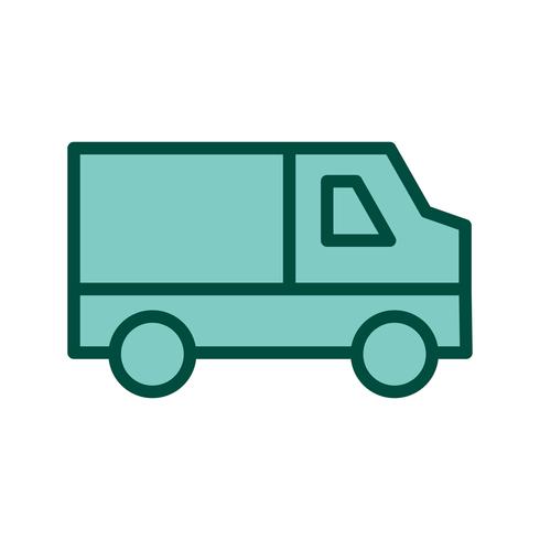 Van Icon Design vector