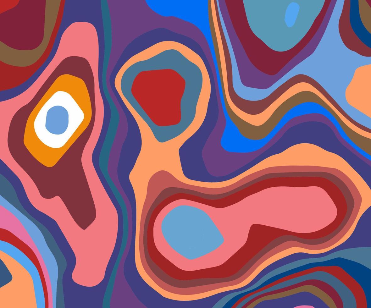 abstract vloeibaar achtergrondontwerp kleurrijk vector