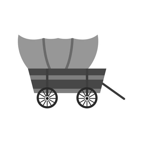 Wagon pictogram ontwerp vector