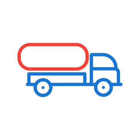 Tankwagen pictogram ontwerp vector