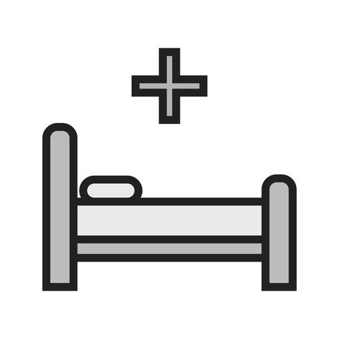 Bed pictogram ontwerp vector