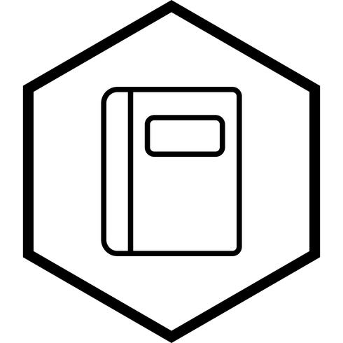 Notebook pictogram ontwerp vector