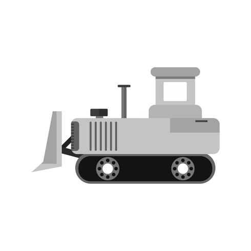 Bulldozer pictogram ontwerp vector