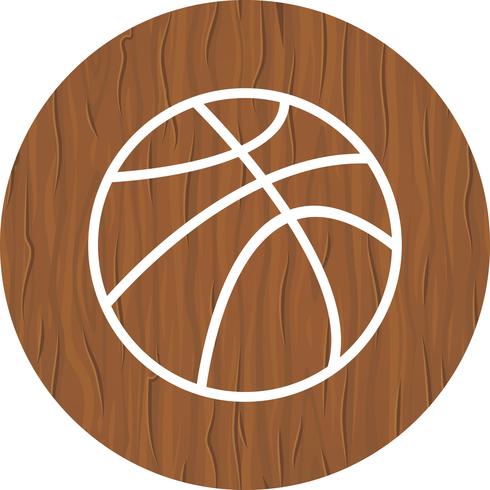 Basketbal pictogram ontwerp vector